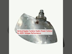Turbina Kaplan verticale Turbina idroelettrica per prestazioni di tensione di 400 V