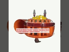 Modello di disegno del materiale del corridore in acciaio inossidabile della turbina ad acqua verticale