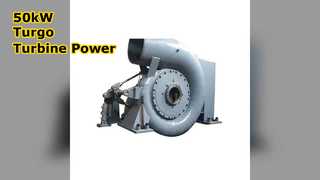 Turbina Turgo da 50 kW per una potenza elevata
