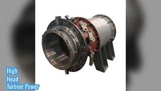 Produzione di energia con turbine idrauliche ad alto salto