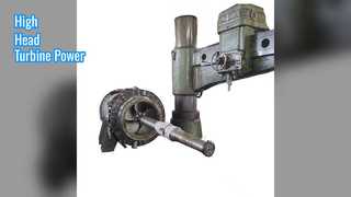 Turbina ad alta prevalenza 1400KW Potenza in acciaio inossidabile