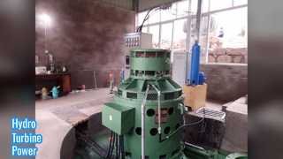 Produzione di energia con turbine idroelettriche Kaplan