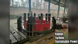 Kaplan Hydro Turbine Generazione di energia efficiente