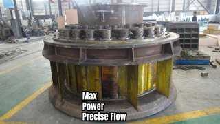 Turbina Kaplan: energia massima, prevalenza minima