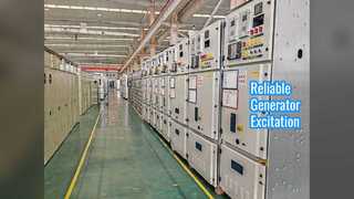 Sistema di eccitazione del generatore 100V 500A