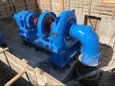 50 M Turbina Francis in acciaio inossidabile per la generazione di energia 2 M3/s