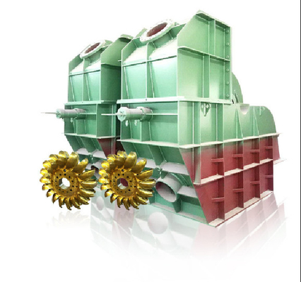 turbina 550Kw 750kw della ruota idraulica di Pelton della turbina di Pelton della testa dell'acqua di 180m idro