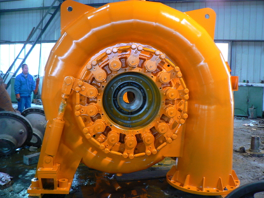 Turbina ad acqua Francis da 100 kW con custodia a spirale in acciaio al carbonio e guida