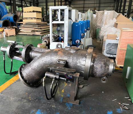 Q345-B Materiale Turbina idroelettrica Pelton per funzionamento automatico o manuale