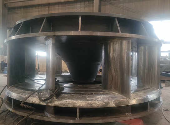Turbina idroelettrica verticale automatica per testa d'acqua 5m-500m Capacità 2500 KW