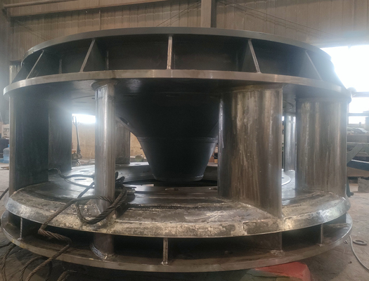 Turbina Kaplan verticale 400V in acciaio inossidabile con lame fisse