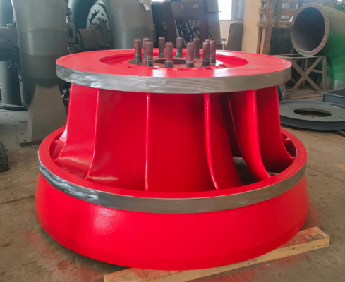 Turbina ad acqua Francis da 100 kW con custodia a spirale in acciaio al carbonio e guida