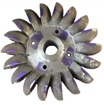 Turbina ad impulso idrico in acciaio inossidabile per la produzione energetica sostenibile