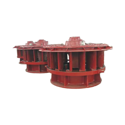 Turbina idroelettrica Kaplan tipo generatore sincrono con pale guida ZG20SiMn e albero principale verticale di prestazioni
