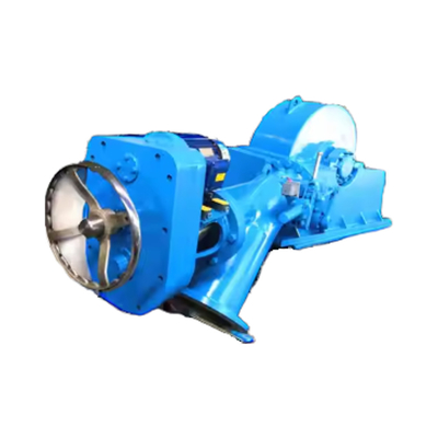 Tipo di turbina Turbina idroelettrica Pelton con materiale di scarico in acciaio inossidabile 0Cr13Ni4Mo e scarica di progettazione di 0,385 m3/s