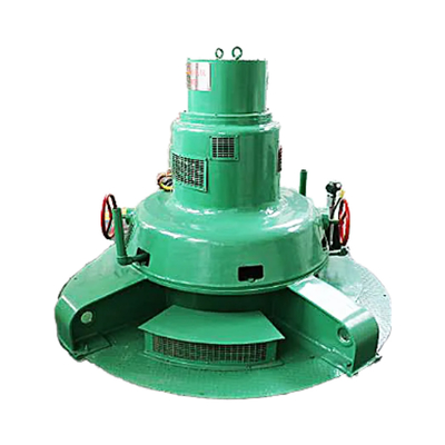 500-1500 r/min Velocità nominale Francis Turbina idroelettrica con scarica progettata 1,0 m3/s 2,2 m3/s e portata di 2 M3/s