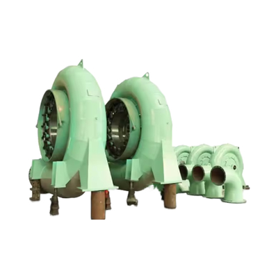 500-1500 r/min Velocità nominale Francis Turbina idroelettrica con scarica progettata 1,0 m3/s 2,2 m3/s e portata di 2 M3/s