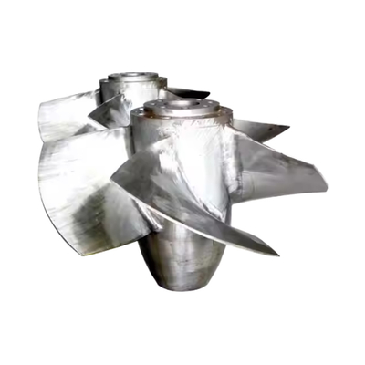 Portata della testa dell'acqua 100-800m Turbina idroelettrica Pelton con capacità 2150kW e scarica progettata 0,385m3/s