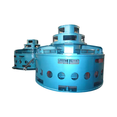 Portata della testa dell'acqua 100-800m Turbina idroelettrica Pelton con capacità 2150kW e scarica progettata 0,385m3/s