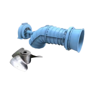 1.8 M3/s Flusso di uscita Francis Turbina ad acqua progettata con materiale in acciaio inossidabile