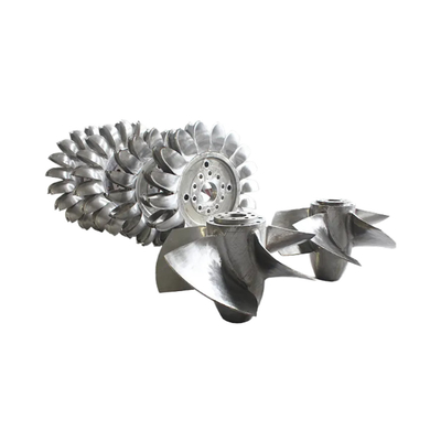 Pelton Turbina idroelettrica in acciaio inossidabile per una capacità di 2150 kW e una potenza stabile