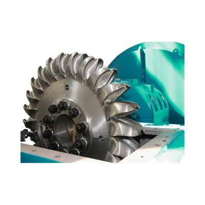 100-800m Water Head Range Pelton Hydro Turbine con 0.385m3/s Discharge di progettazione e opzioni personalizzabili