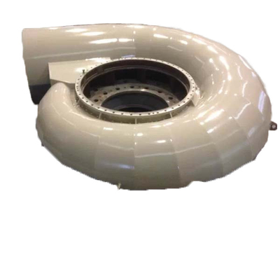Potenza di uscita da 50 kW a 5000 kW Francis Hydro Turbine con cassa a spirale in acciaio al carbonio Q345 e testa nominale 50 M-120m