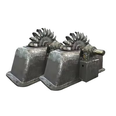 Turbina Pelton in acciaio inossidabile certificata ISO per la produzione di energia idroelettrica con potenza personalizzabile