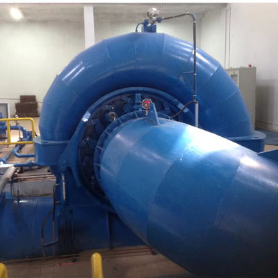 Turbina idroelettrica Francis in acciaio inossidabile standard ISO per centrali idroelettriche con potenza personalizzabile