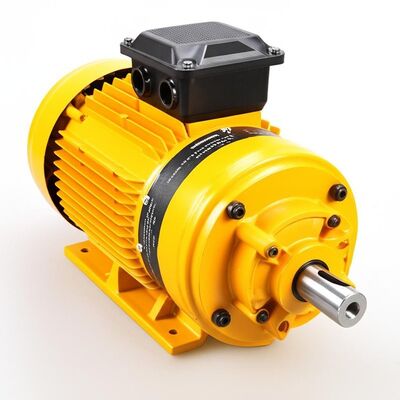 Turbina idroelettrica gialla orizzontale Micro turbina idroelettrica alternatore velocità da 300 a 1500 giri al minuto Progettato per la generazione di energia idroelettrica