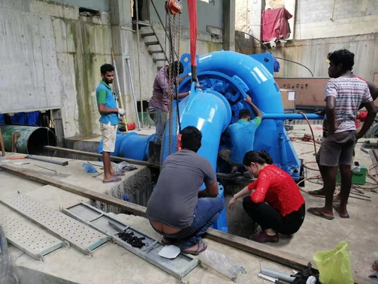 corridore Francis Hydro Turbine 1500kw Francis Turbine verticale di 1.2m