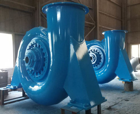 Turbina Francis orizzontale da 1200 kW