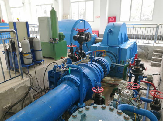 idro turbina di 1500kw Pelton in idro centrale elettrica 1000RPM senza spazzola