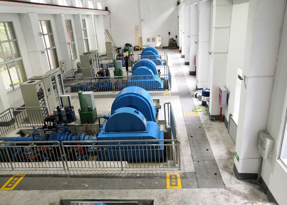 idro turbina di 1500kw Pelton in idro centrale elettrica 1000RPM senza spazzola