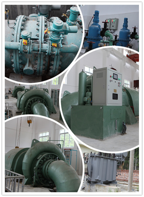 HPP Francis Turbine Generator 700kw Brushless per la produzione elettrica