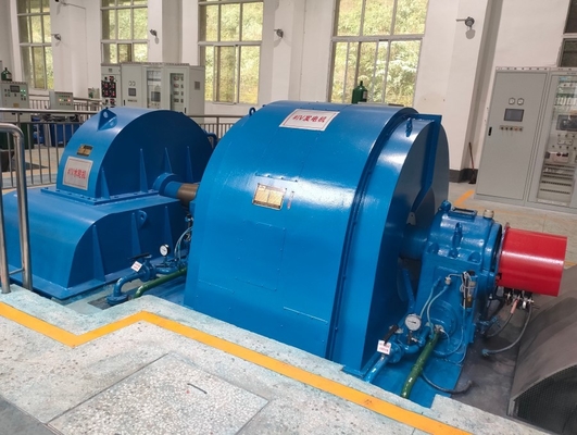 ugello del doppio del generatore 400V 750RPM della ruota di 1650kw Pelton micro idro