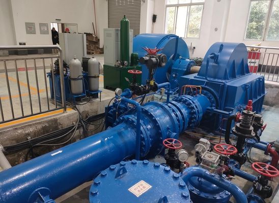 Generatore a turbina ad acqua Pelton da 1250 kW