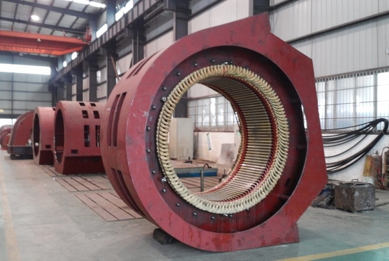 turbine dell'acqua della turbina 6300v dell'alta acqua a monte 1000kw per elettricità