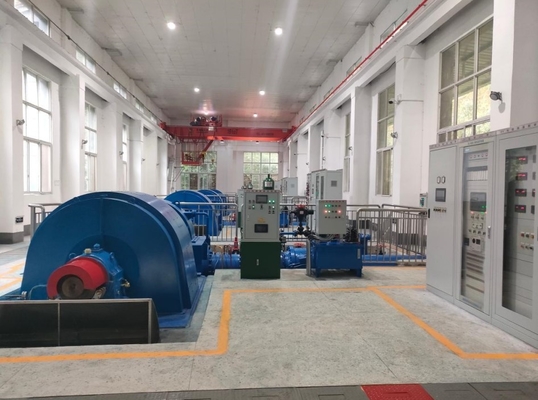 Francis Mini Hydro Power Plant Design verticale 1000kw 400V