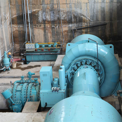 Idro generatore 2500kw 1500RPM della centrale elettrica HPP Pelton con 1 ugello