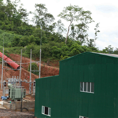 generatore a turbina 580kw dell'acqua a monte bassa di Kaplan della testa dell'acqua di 20m