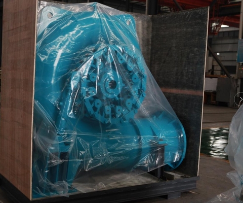 efficienza della testa 85% dell'acqua di 200kw Mini Horizontal Hydro Turbine 30m