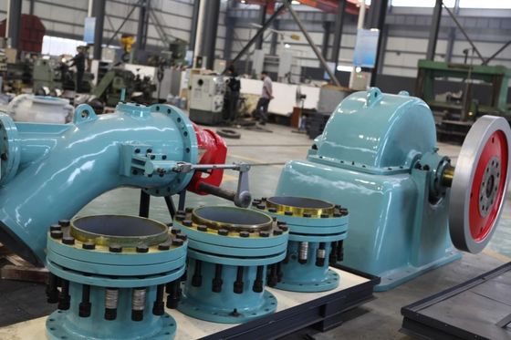 Turbina idroelettrica Turgo da 1000 kW