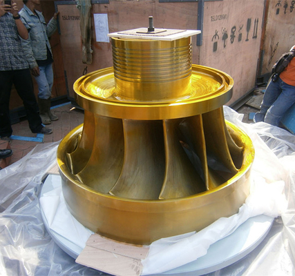 Corridore 150RPM-1000RPM orizzontale verticale di Francis Kaplan Water Turbine Parts