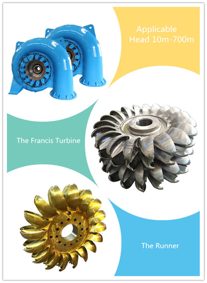 corridore di 1M Water Turbine Parts Pelton in idro centrale elettrica
