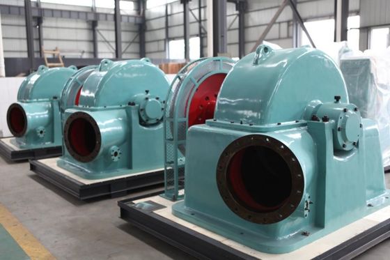 Turbina a ruote a turbina da 550 kW