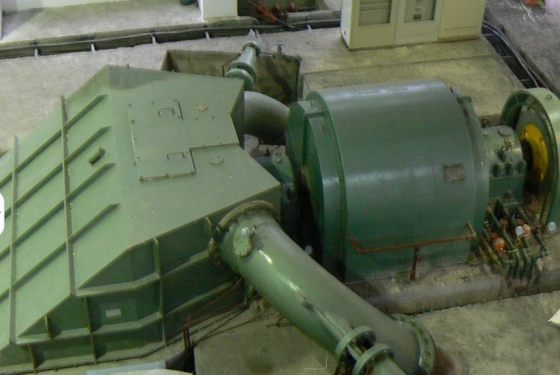 Turbina Pelton orizzontale 2800kw di efficienza di 92% micro per l'idro centrale elettrica