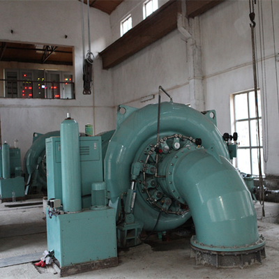 testa dell'acqua della stazione di potere 70m di 1450kw Francis Turbine Generator For Hydro