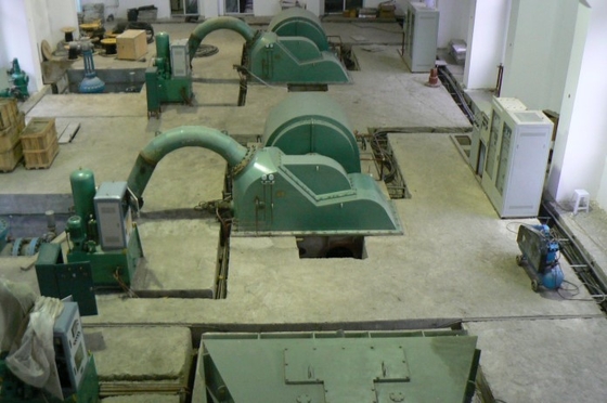 micro efficienza di acciaio inossidabile 92% del generatore di turbina Pelton 750kw