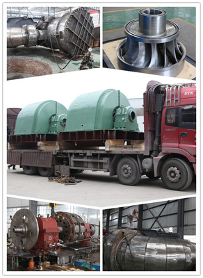 flusso della turbina Kaplan capa bassa di 50m micro idro alto per Mini Hydro Station